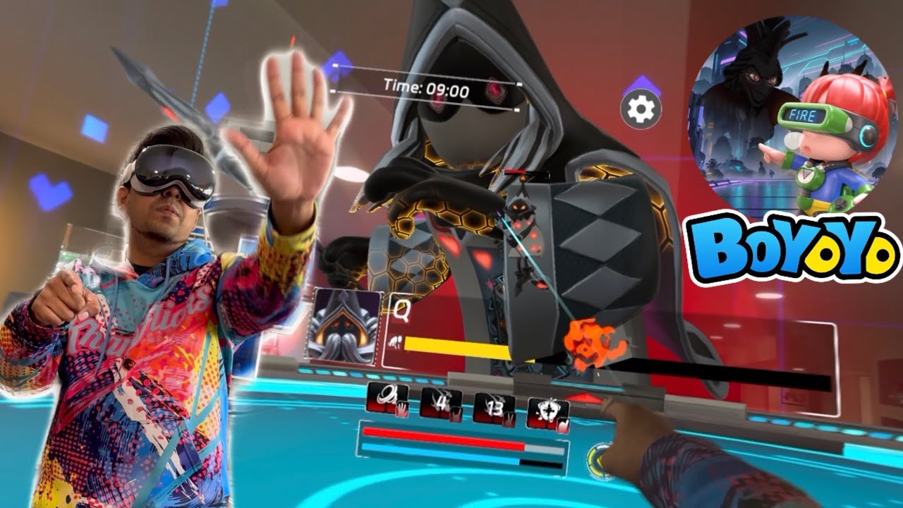 Boyoyo Queen Fury Review: Vision Pro's AR FPS RPG Gameplay