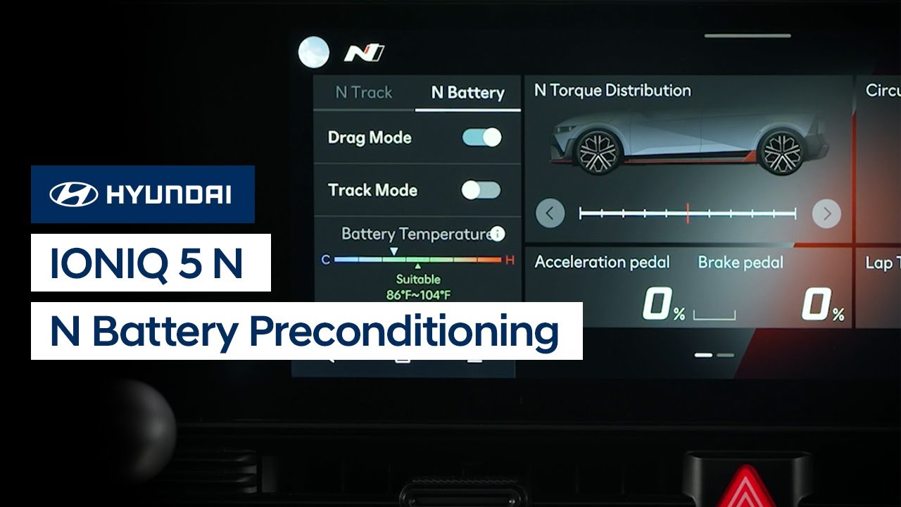 Hyundai Ioniq N Battery Preconditioning: Boost Track Performance