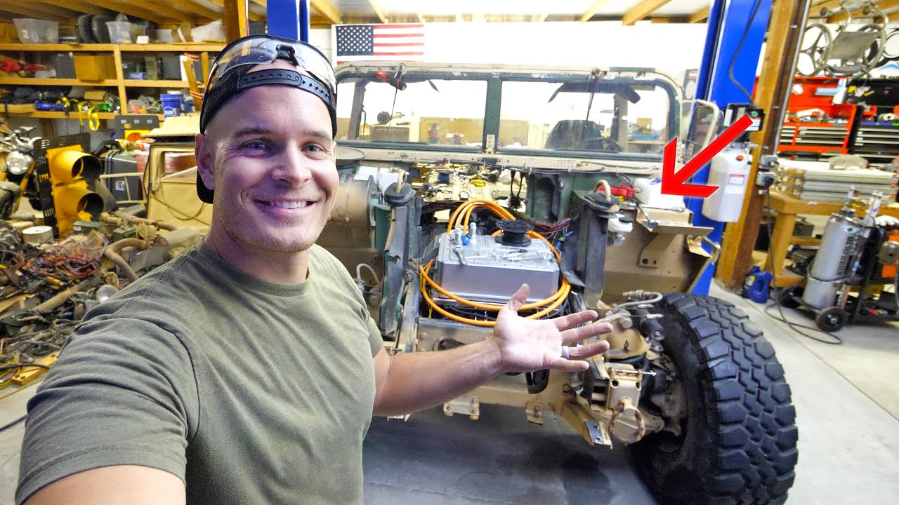 Silent i-Booster Brake Retrofit for Electric Humvee Conversion