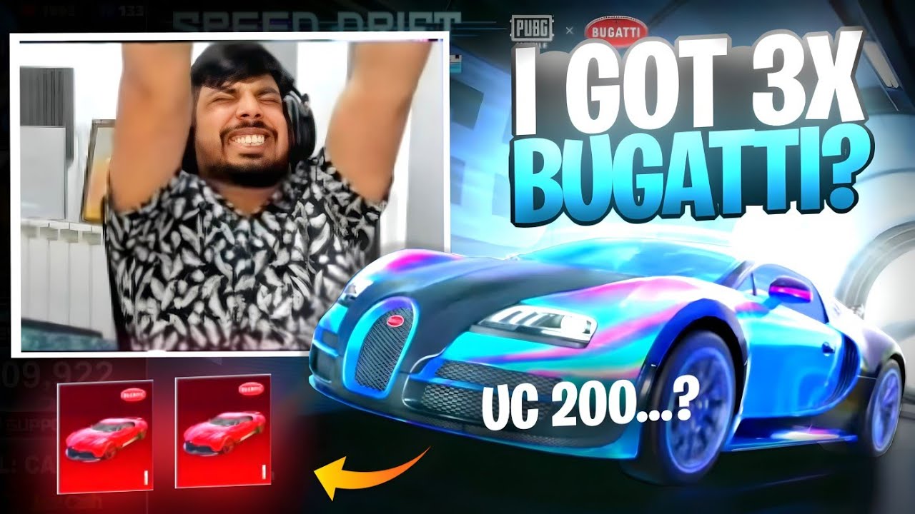 PUBG Mobile Bugatti Guide: How to Get Mythic Cars