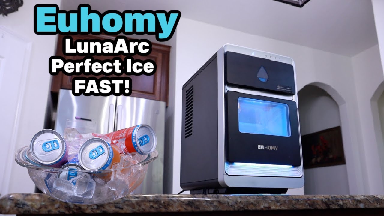 Luna Arc Ice Maker Review: Crystal Clear Crescent Ice in 12 Minutes