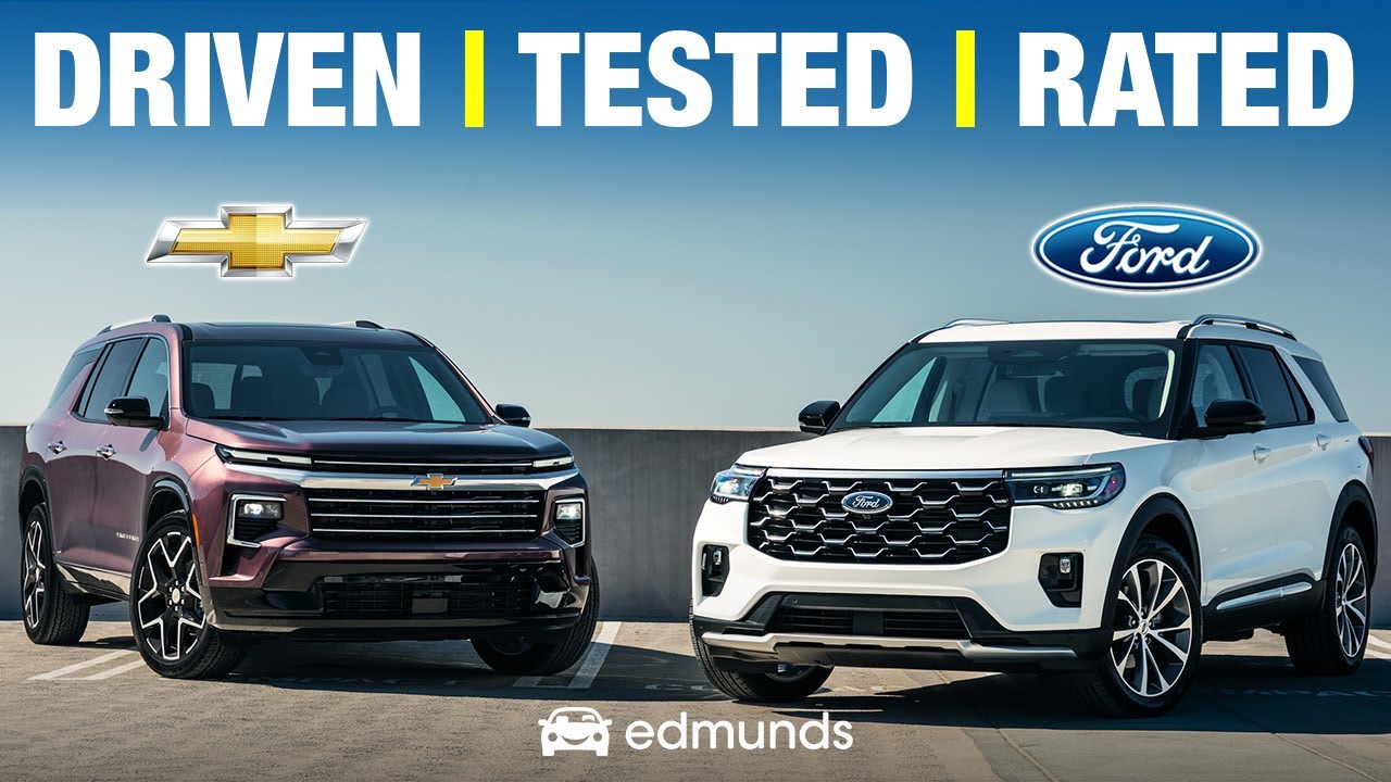 Ford Explorer vs Chevy Traverse: Best 3-Row SUV for 2024