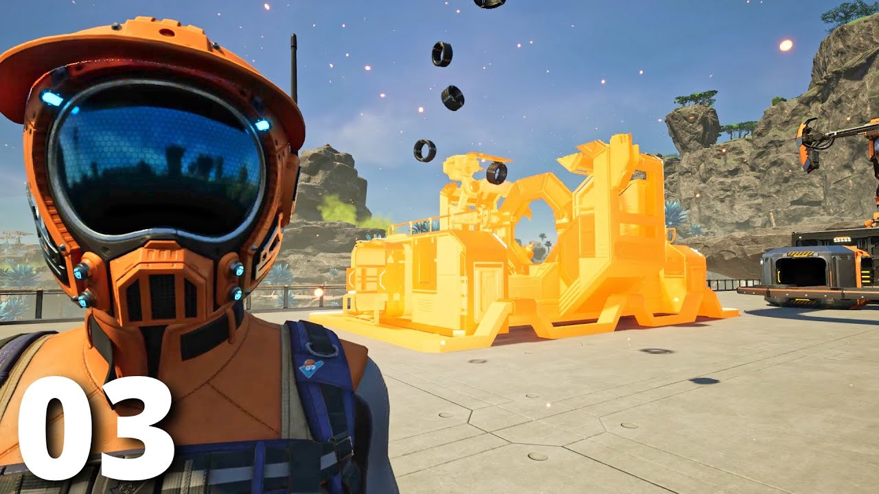 Efficient Early-Game Reinforced Iron Plate Factory in Satisfactory