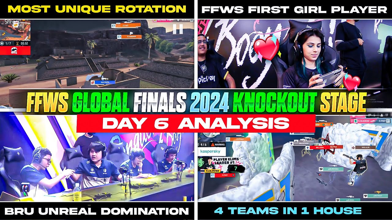 BRU Dominance & Key Moments at FFWS 2024 Finals Knockouts
