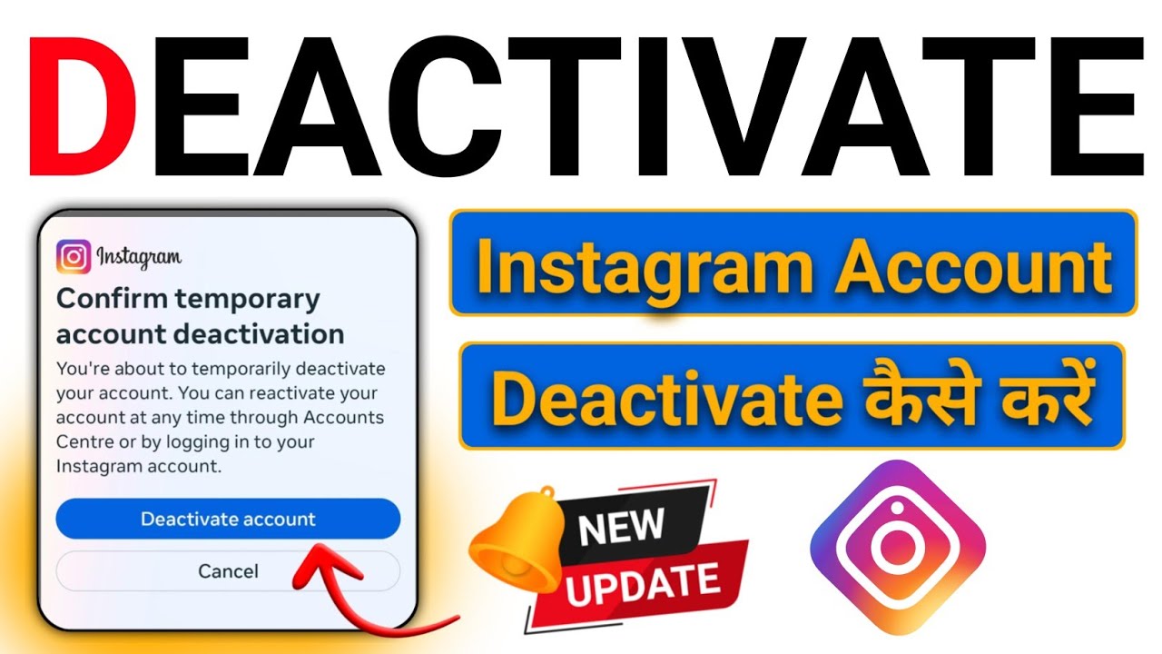title：How to Deactivate Instagram Account Temporarily (Steps)
