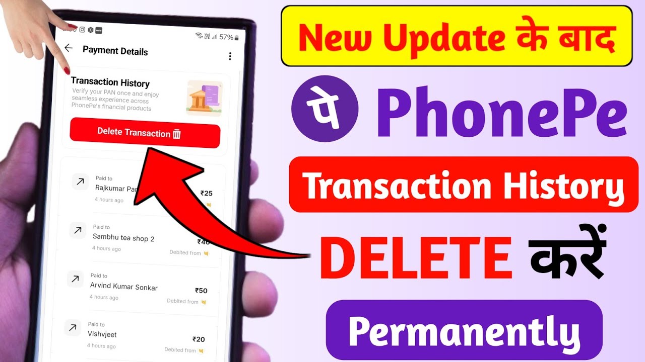 title：Can You Permanently Delete PhonePe Transaction History? Here’s the Truth