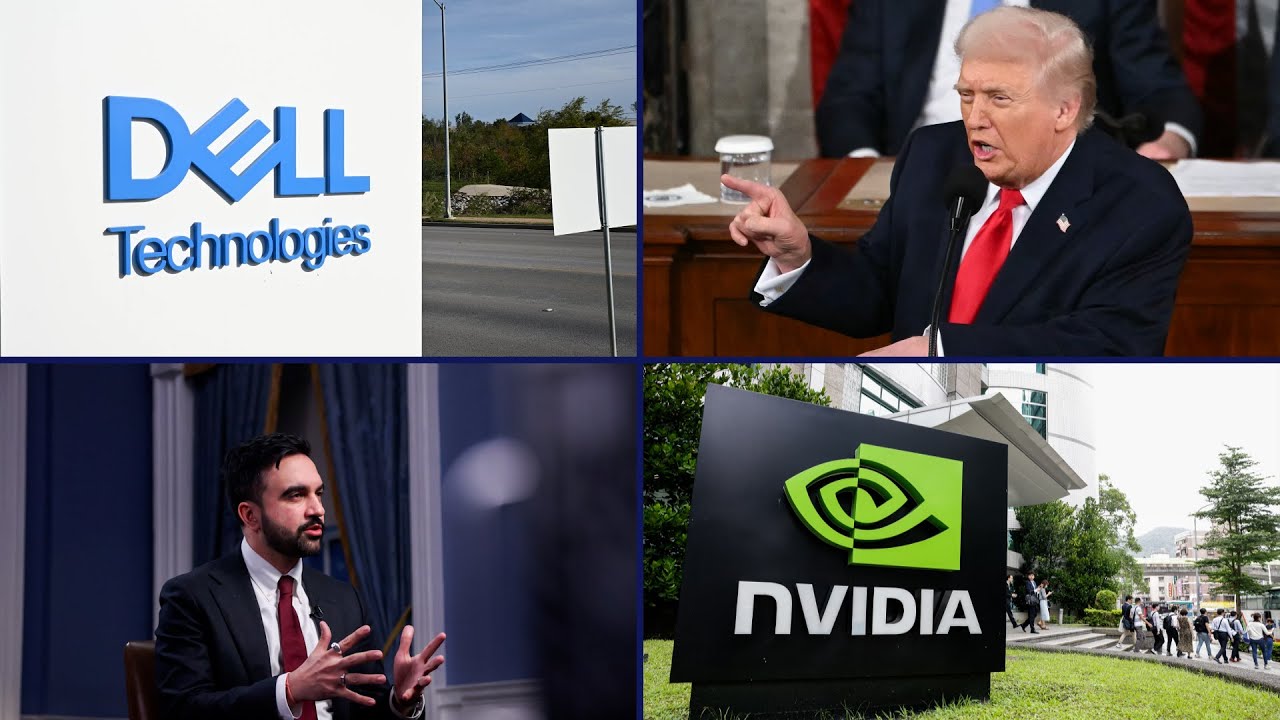 Nvidia Slump, Dell Surge & Market Close | Bloomberg Update