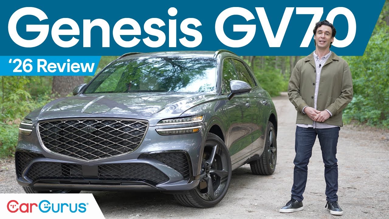 2026 Genesis GV70 Review: Luxury SUV Upgrades & Driving Impressions