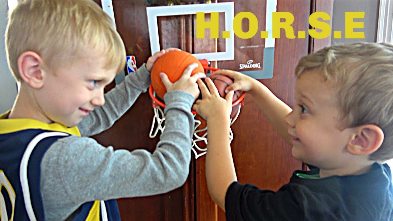 Mini Basketball HORSE: Rules and Creative Trick Shots