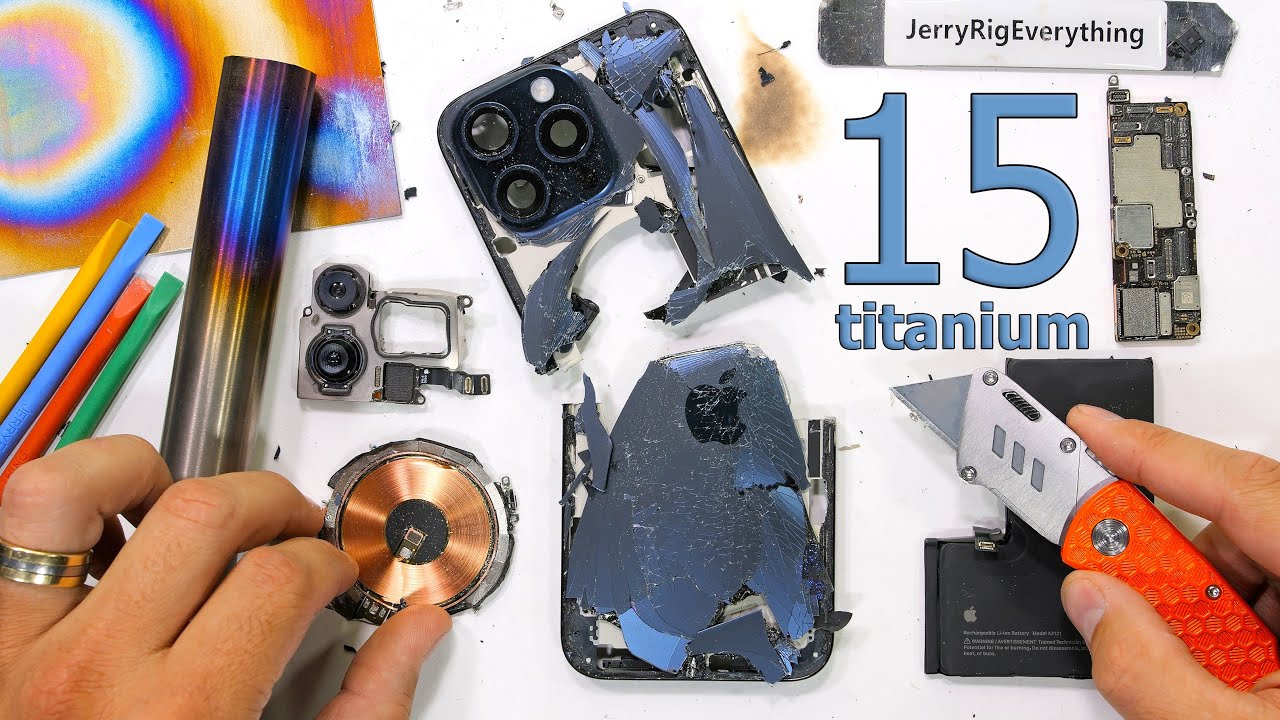 iPhone 15 Pro Max Teardown: Titanium Frame & Camera Secrets