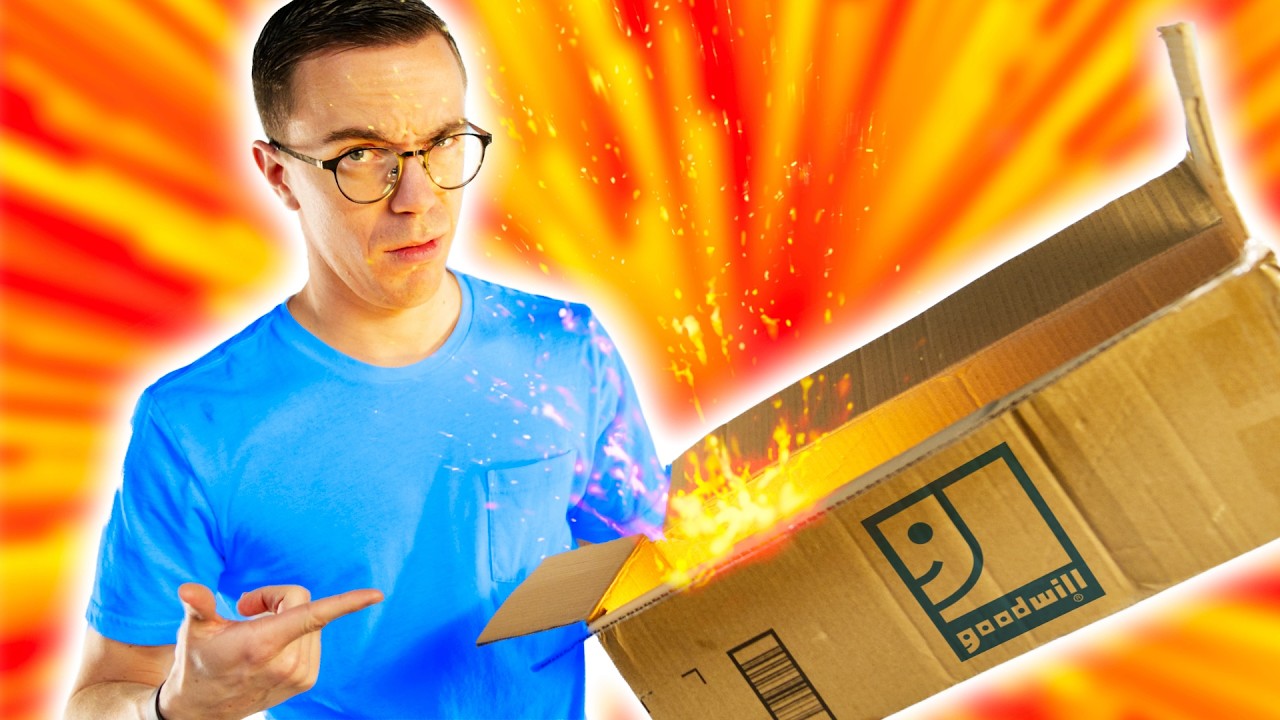 Vintage Tech Treasures: Unboxing Rare Goodwill Finds