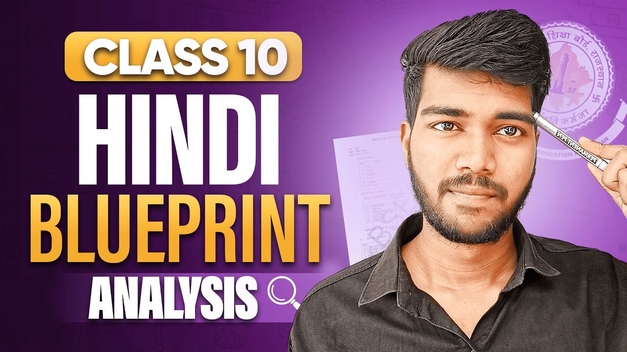 RBSE Class 10 Hindi Exam Blueprint: Marks Distribution & Prep Tips