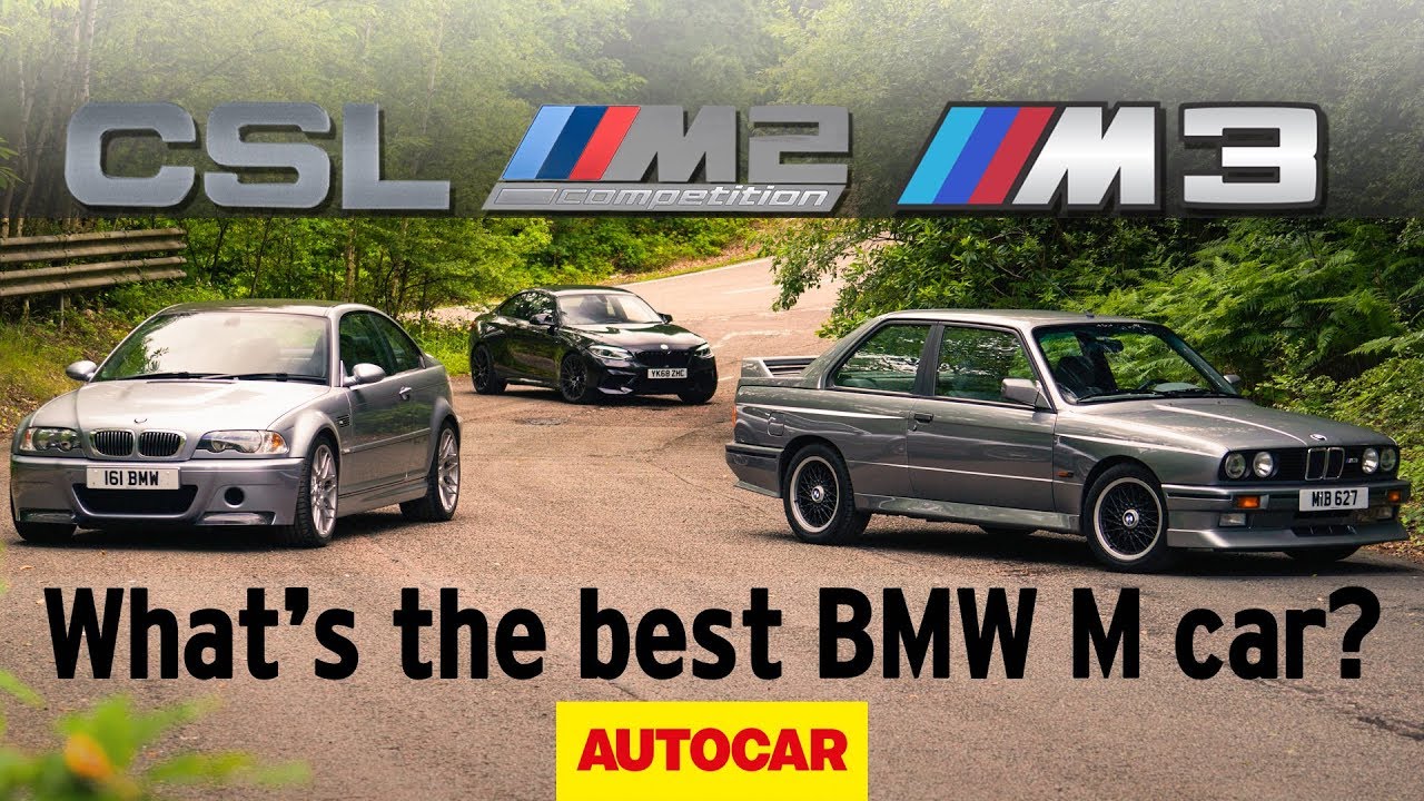 title：Best BMW M Car of All Time: E30 vs E46 CSL vs M2