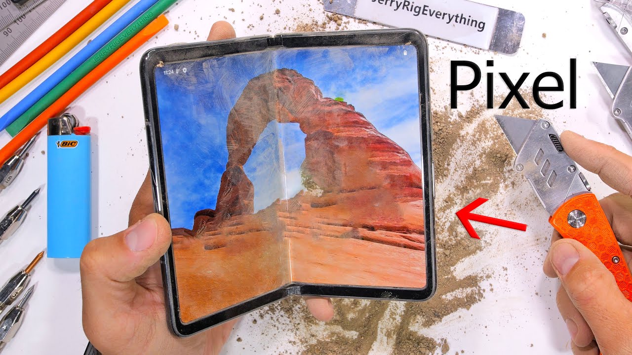 Google Pixel Fold Durability Test: Hinge Holds, Screen Fails