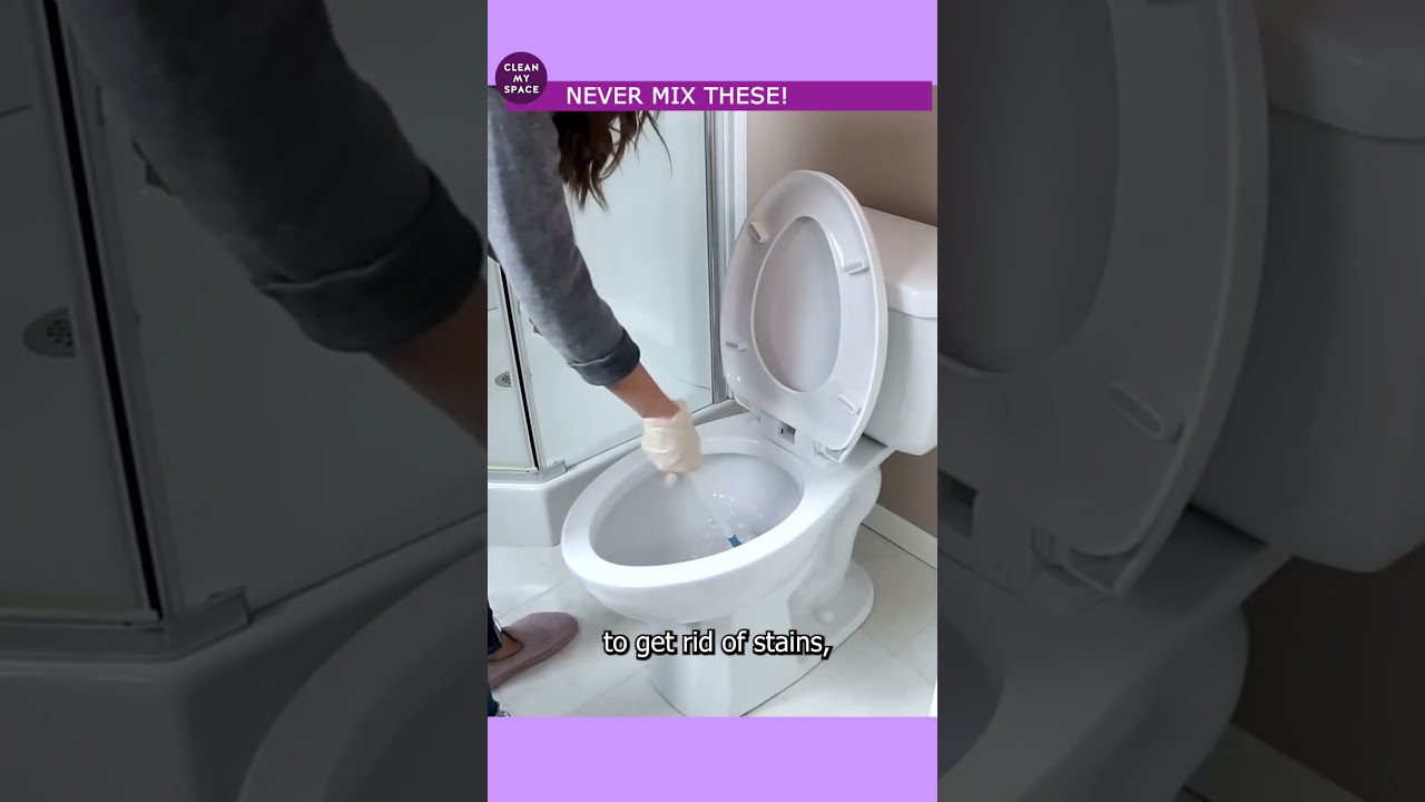 Why Mixing Bleach & Toilet Cleaner is Dangerous