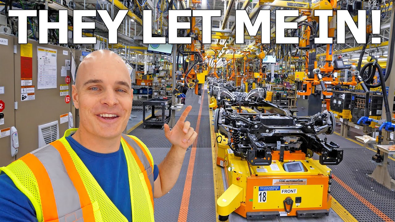 Ford F-150 Lightning Factory Tour: Inside EV Truck Production