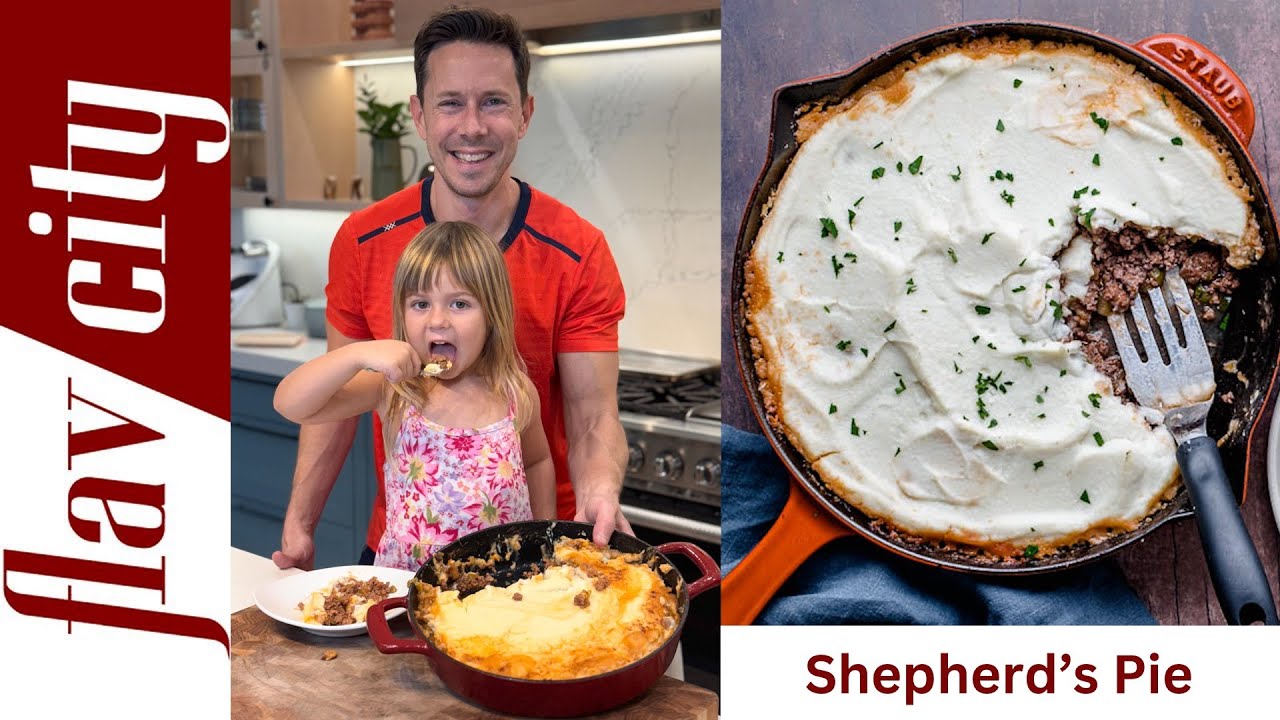 Low-Carb Shepherd's Pie Recipe with Cauliflower Mash