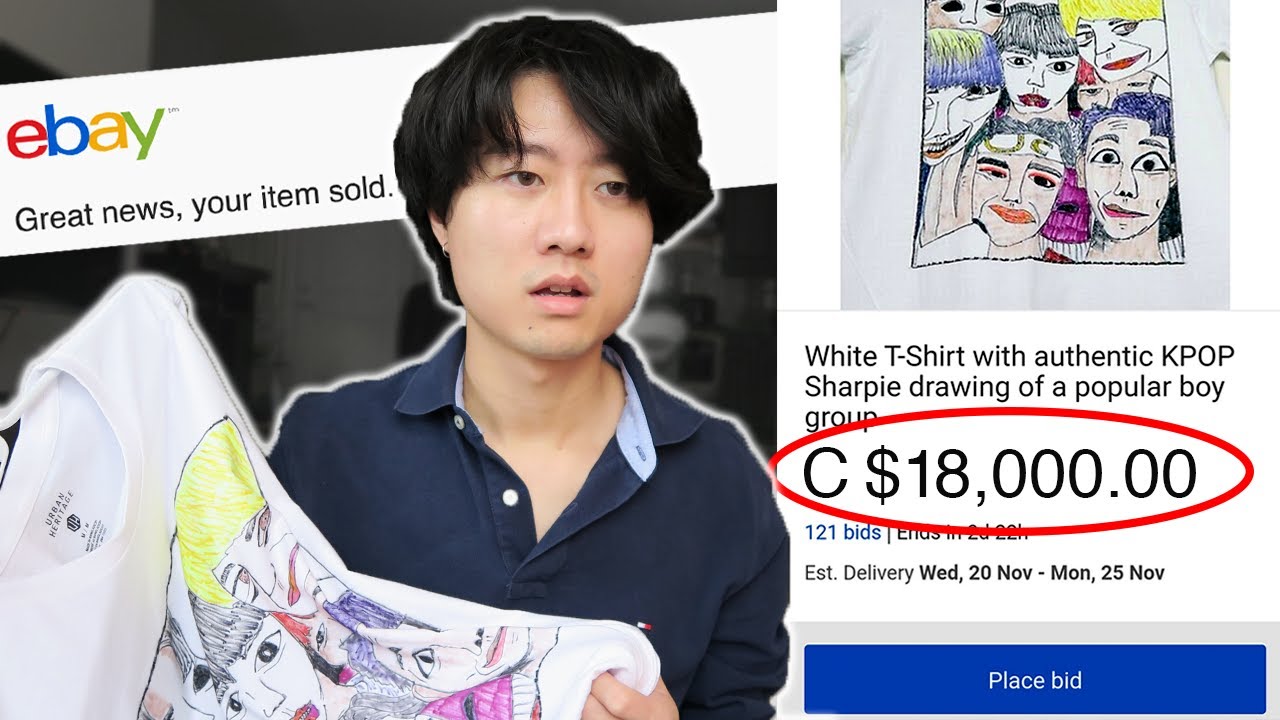 Homemade BTS Shirt Sells for $18K: Viral eBay Auction Lessons