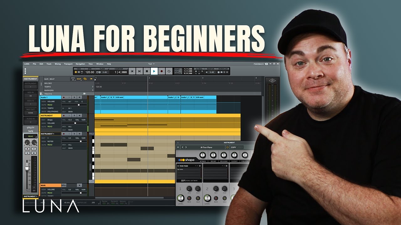 UA Luna Beginners Guide: Setup, Recording & Export