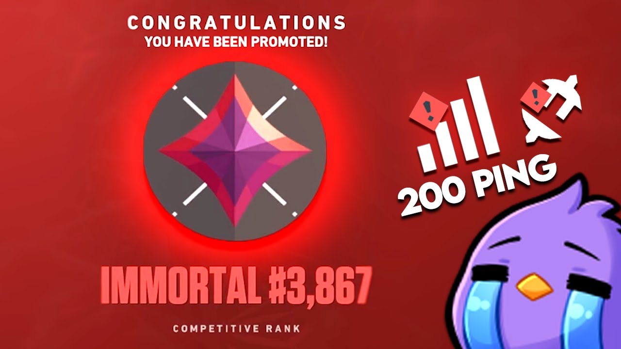 High Ping Valorant Challenge: Reaching Gold with 200+ Latency