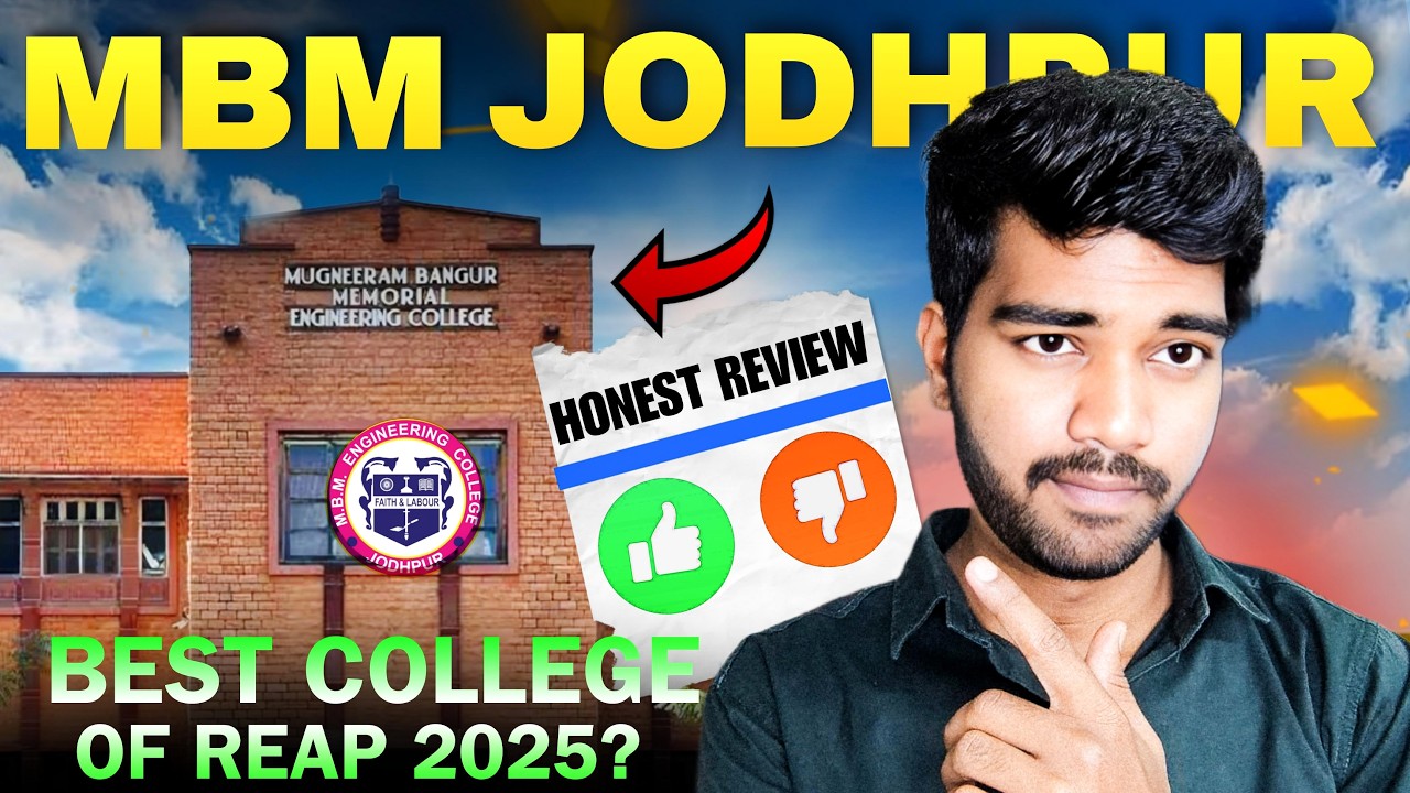 MBM Jodhpur Engineering Review: Admissions, Placements, Fees 2024