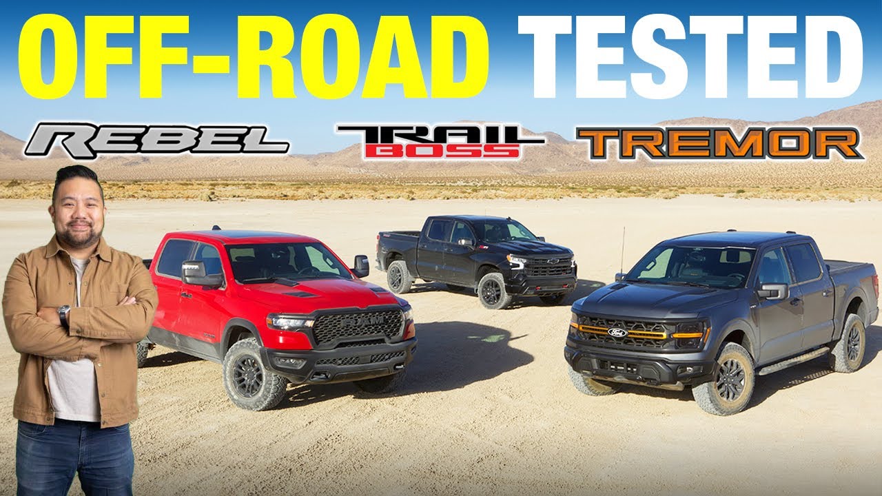 Ford vs RAM vs Chevy Off-Road Trucks: Ultimate Comparison