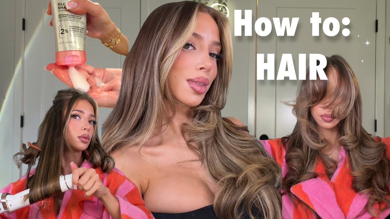 How to Get Salon-Worthy Glossy Hair at Home: Full Routine