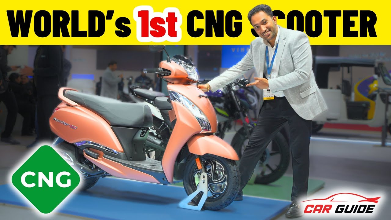TVS Jupiter CNG Scooter: World's First Features & Trade-Offs
