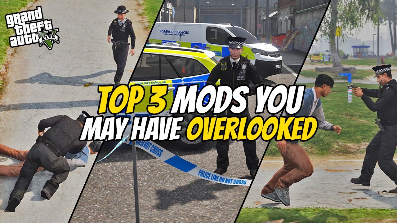 Top 3 GTA 5 Police Mods for UK Realism Roleplay