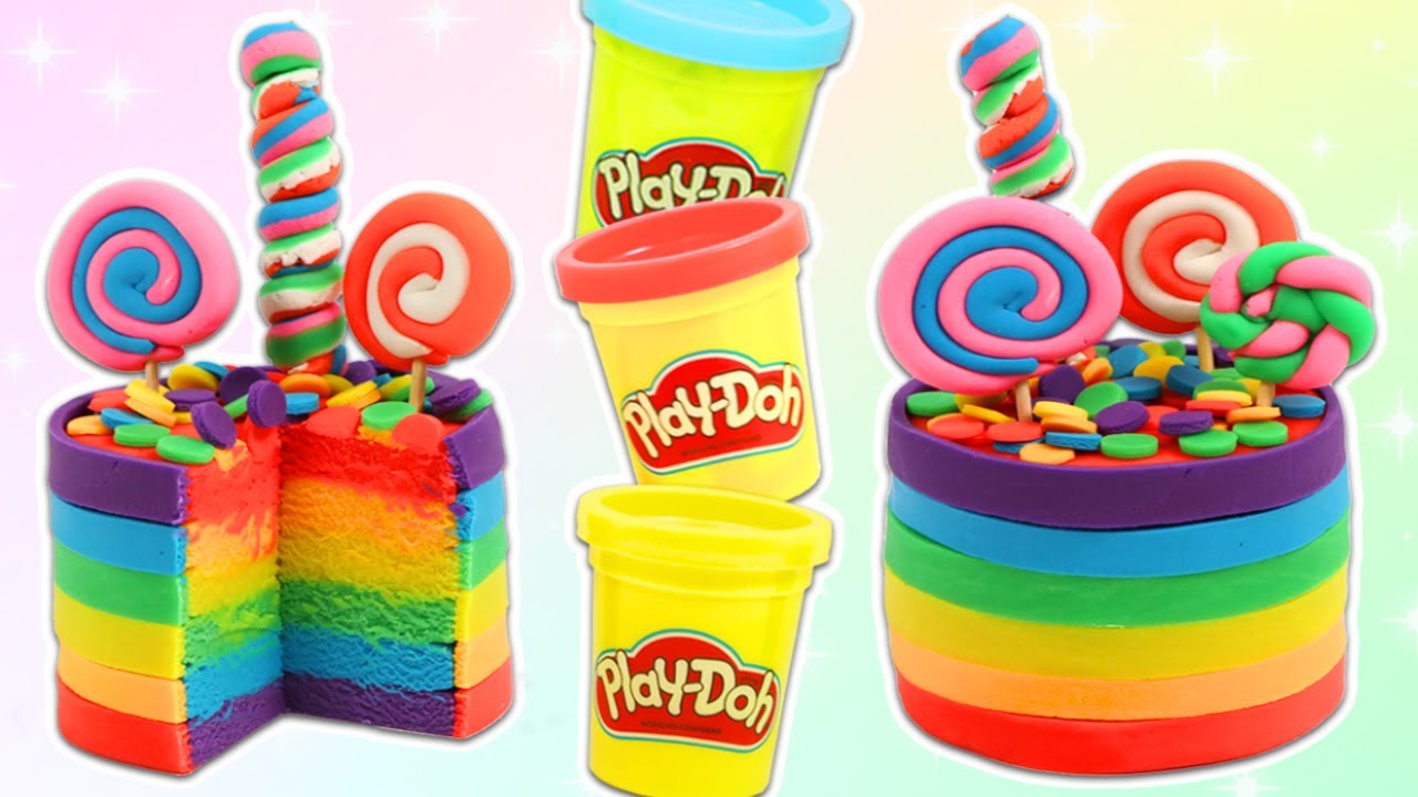 Make a Stunning Rainbow Cake with Homemade Candy Toppings