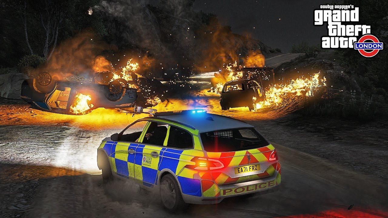 Chaos on Patrol: Surviving GTA's Wildest Police Night Shift