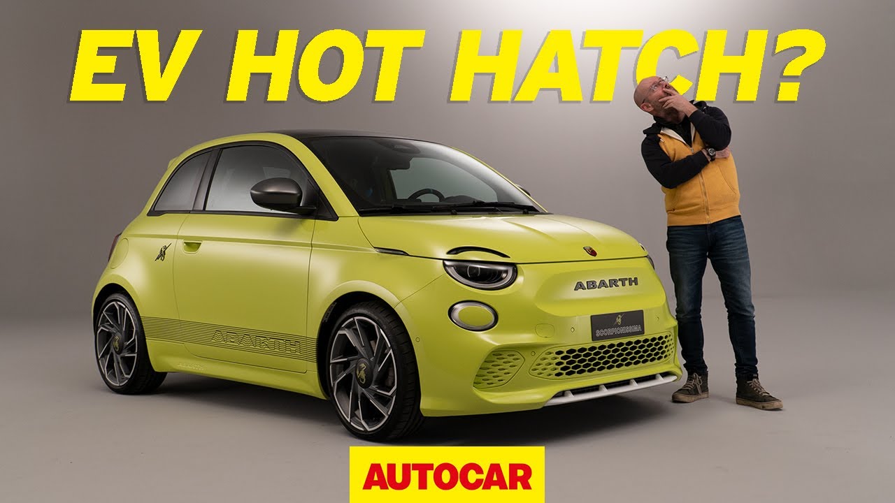 title：Abarth 500e: First Electric Hot Hatch Review & Specs