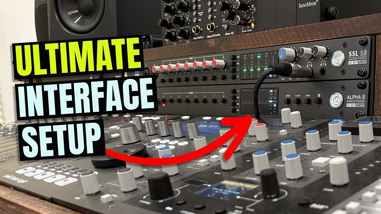 Ultimate SSL 18 & Alpha 8 Setup Guide for Studio Pros