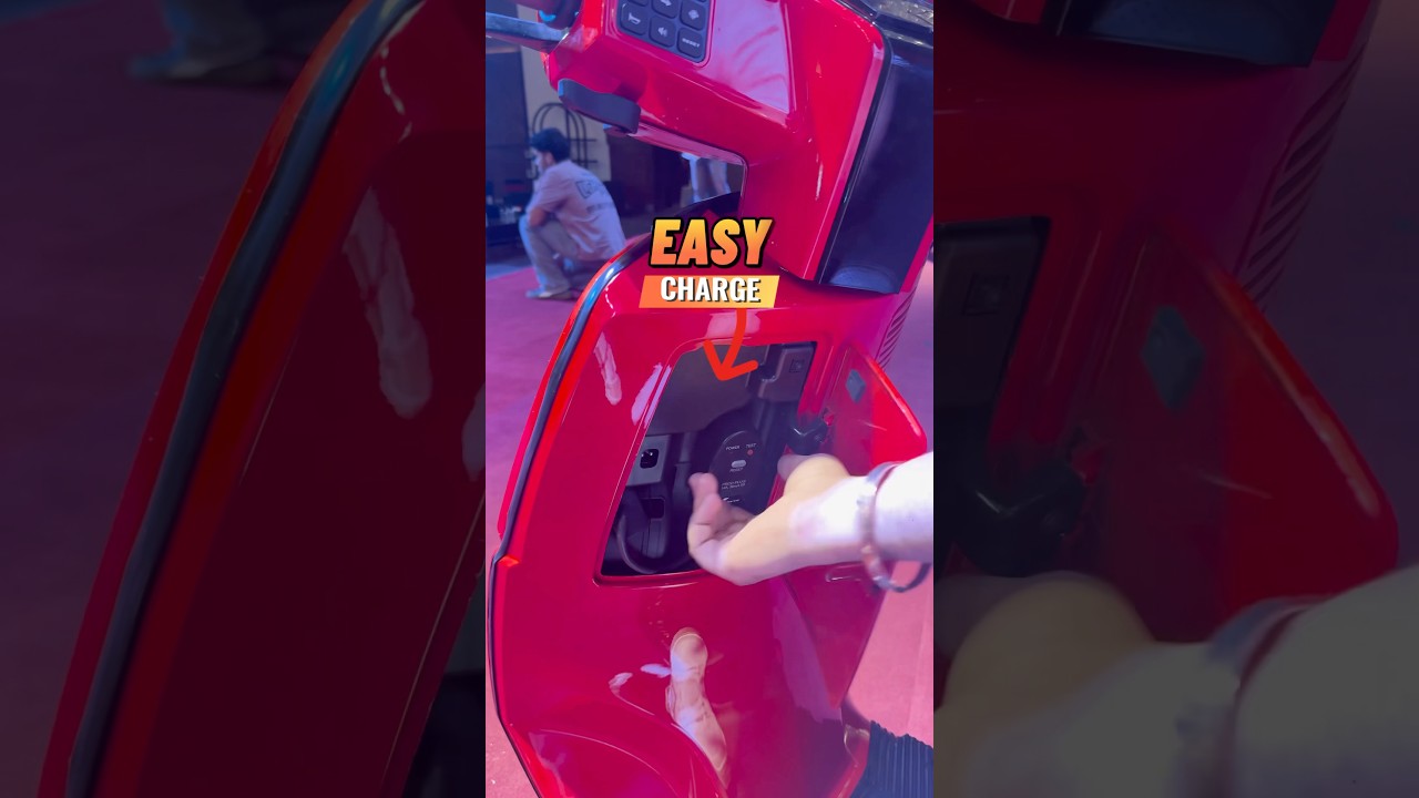 Kinetic DX Plus Electric Scooter: Built-In Charger Revolution