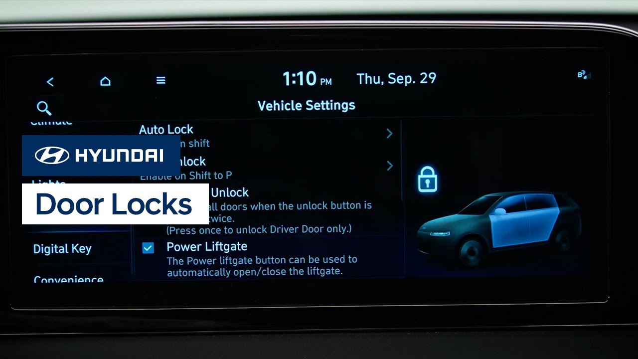Master Hyundai Locking Systems: Keyless, Smart Key & Settings