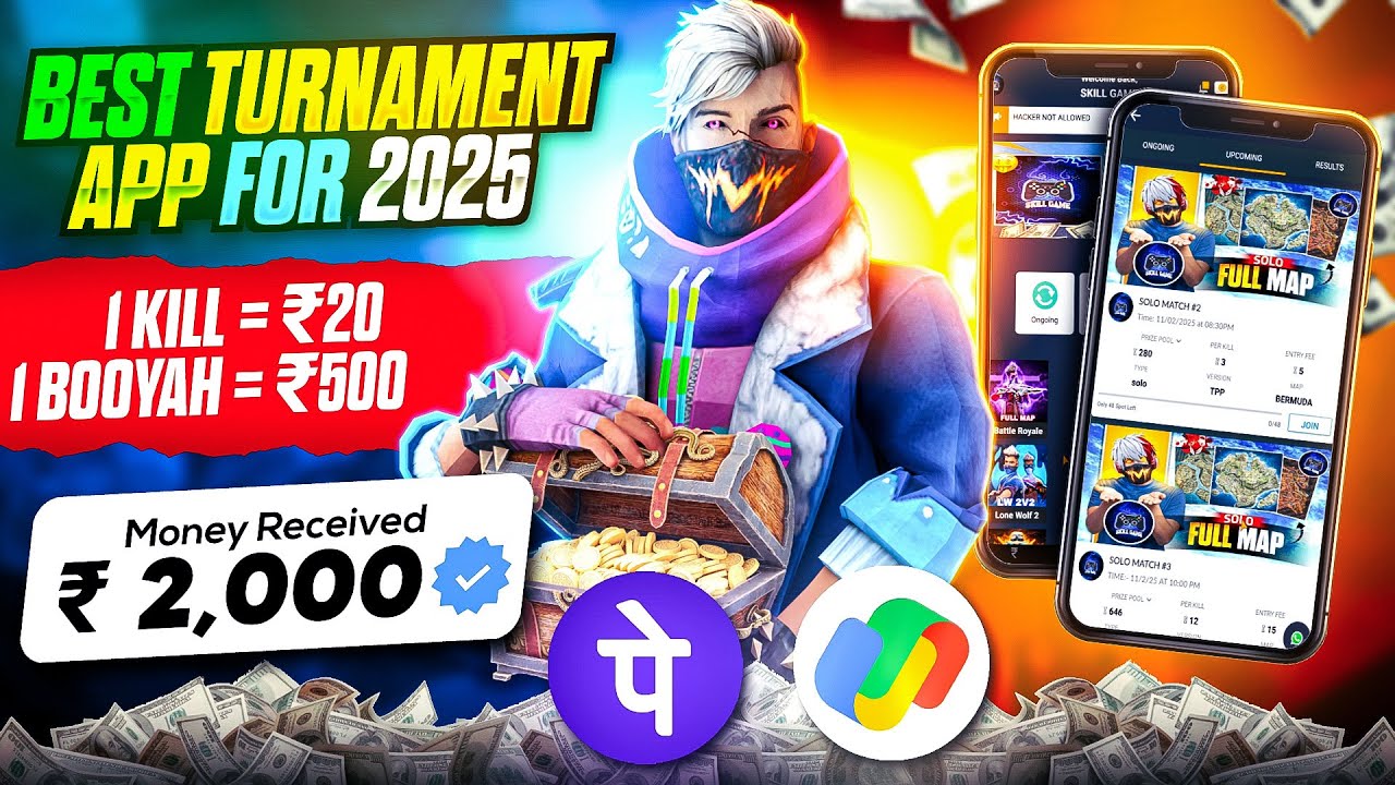 Skill Game App: Practice Free Fire Tournaments & Earn Cash