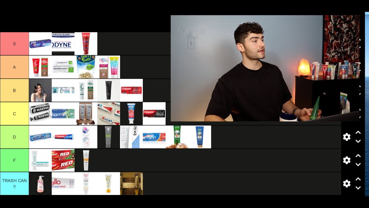 Dentist's Top Toothpaste Tier Rankings: 35+ Brands Reviewed