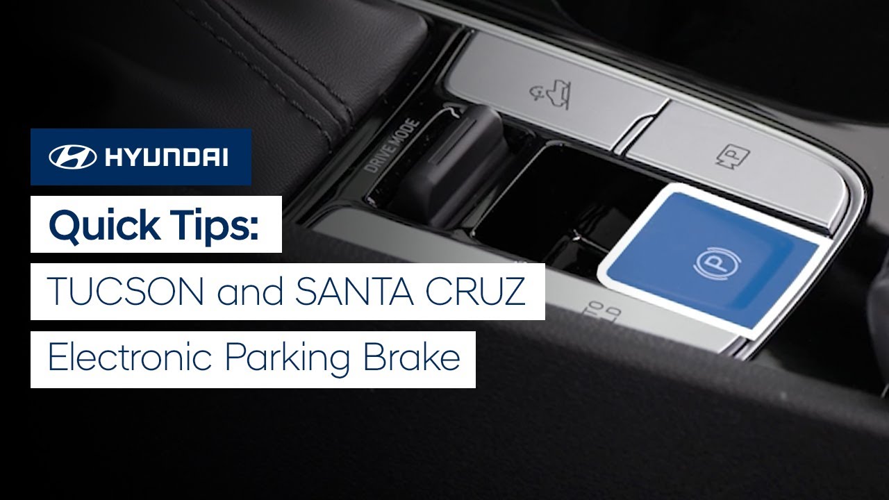 Hyundai Electronic Parking Brake: Full Usage Guide