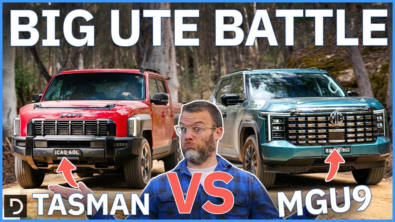 Kia Tasman vs MG U9: Ultimate Off-Road Family Ute Comparison