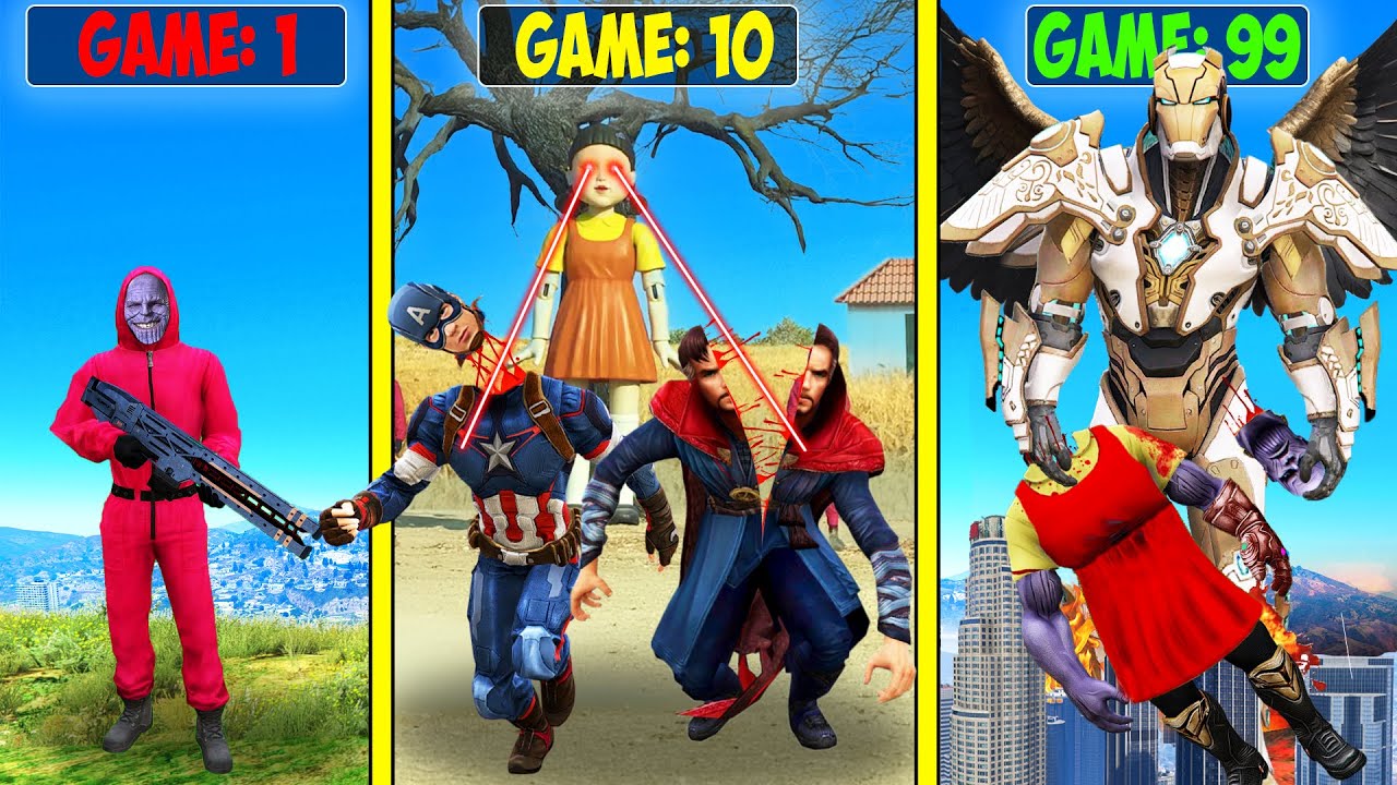 Avengers Squid Game Survival: Tactics & Thanos Betrayal