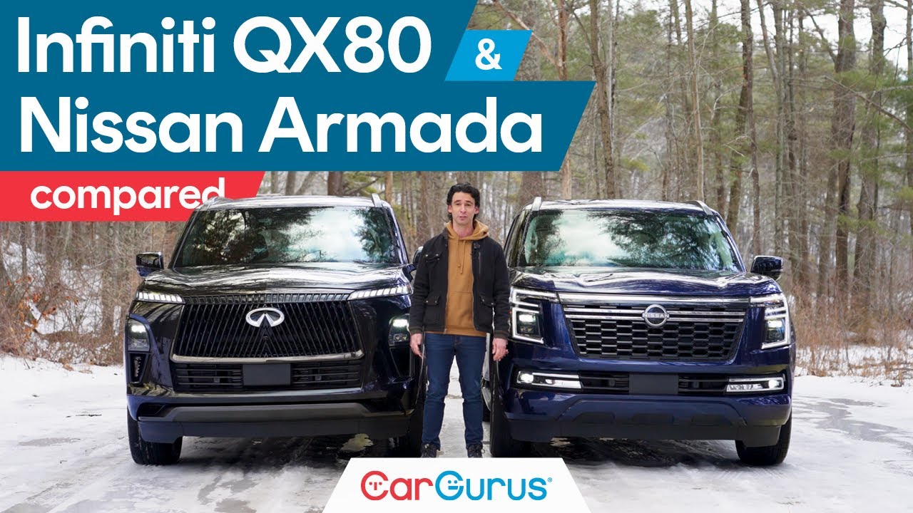 Nissan Armada vs Infiniti QX80: 2025 Luxury SUV Value Comparison