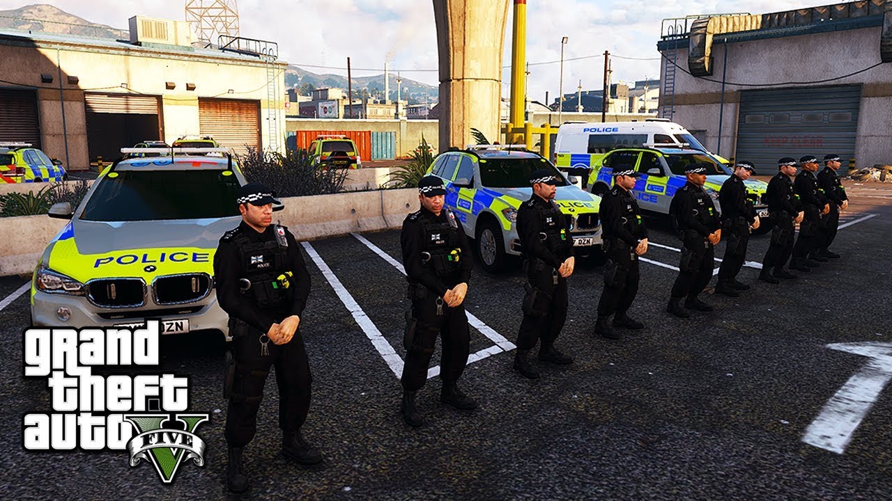 Met Police Armed Patrol Tactics in GTA 5 LSPDFR