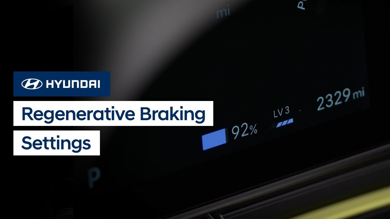 Master Hyundai EV Regenerative Braking: Levels & Smart Tips
