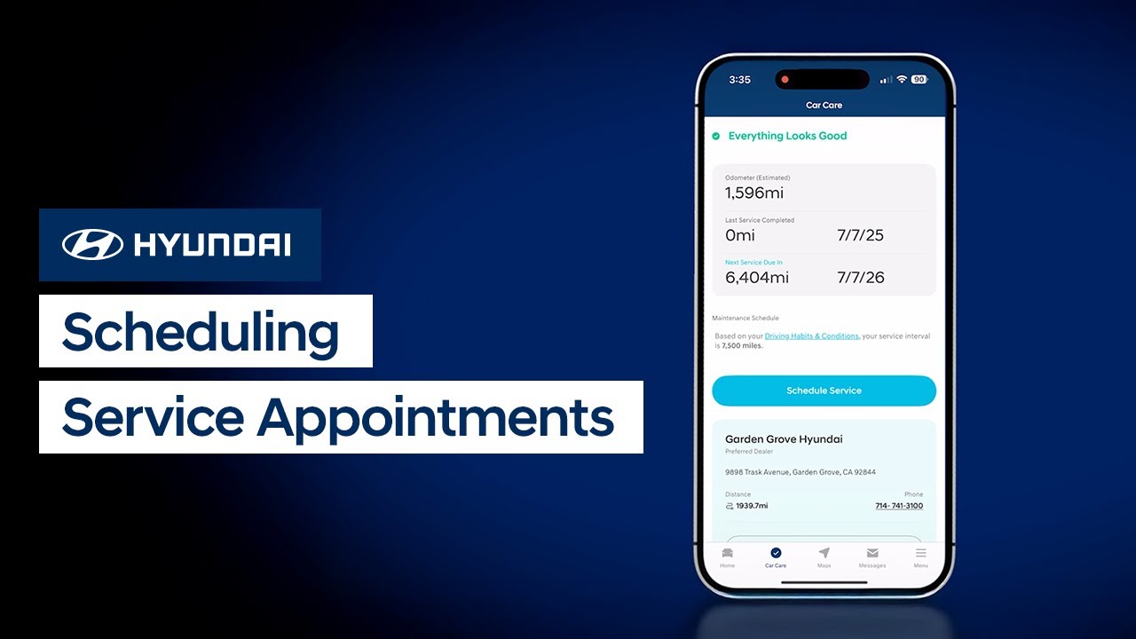 Schedule Hyundai Service: 3 Easy Blue Link Methods