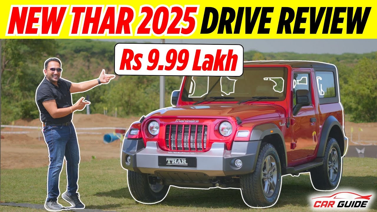 Mahindra Thar 2025 Review: Key Upgrades & Driving Experience