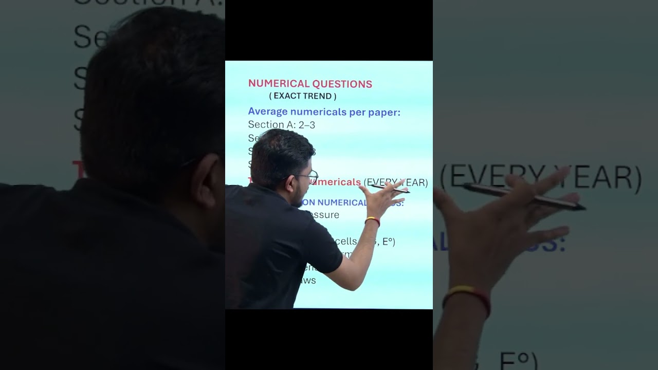 Mastering Chemistry Numericals: JEE/NEET 2026 Strategy & Key Topics