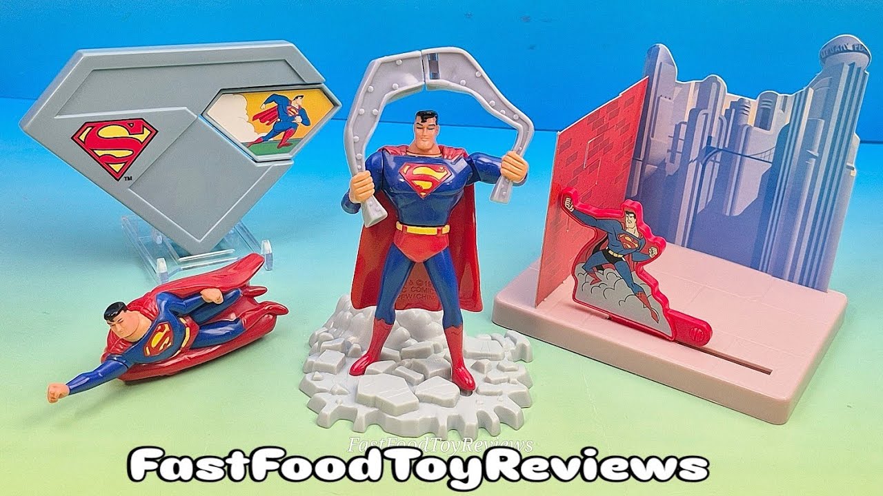 KFC Superman 2000 Toys: Collector's Guide & Review