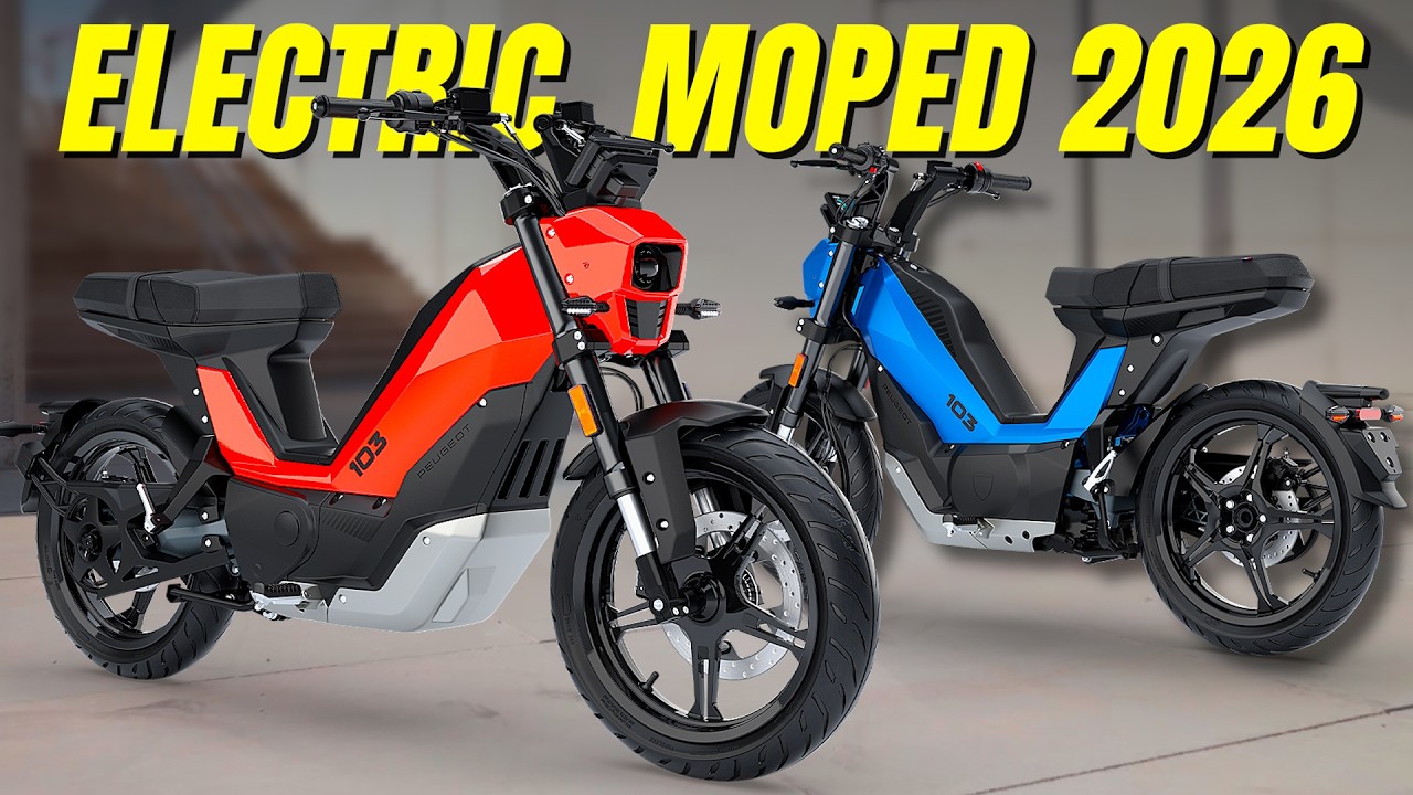 2024's Top 10 Electric Mopeds: Performance Compared
