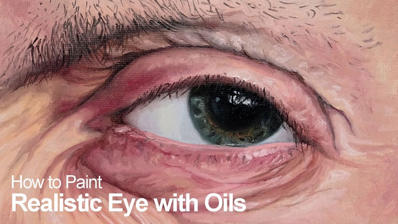 Master Realistic Eye Painting with Water-Mixable Oils