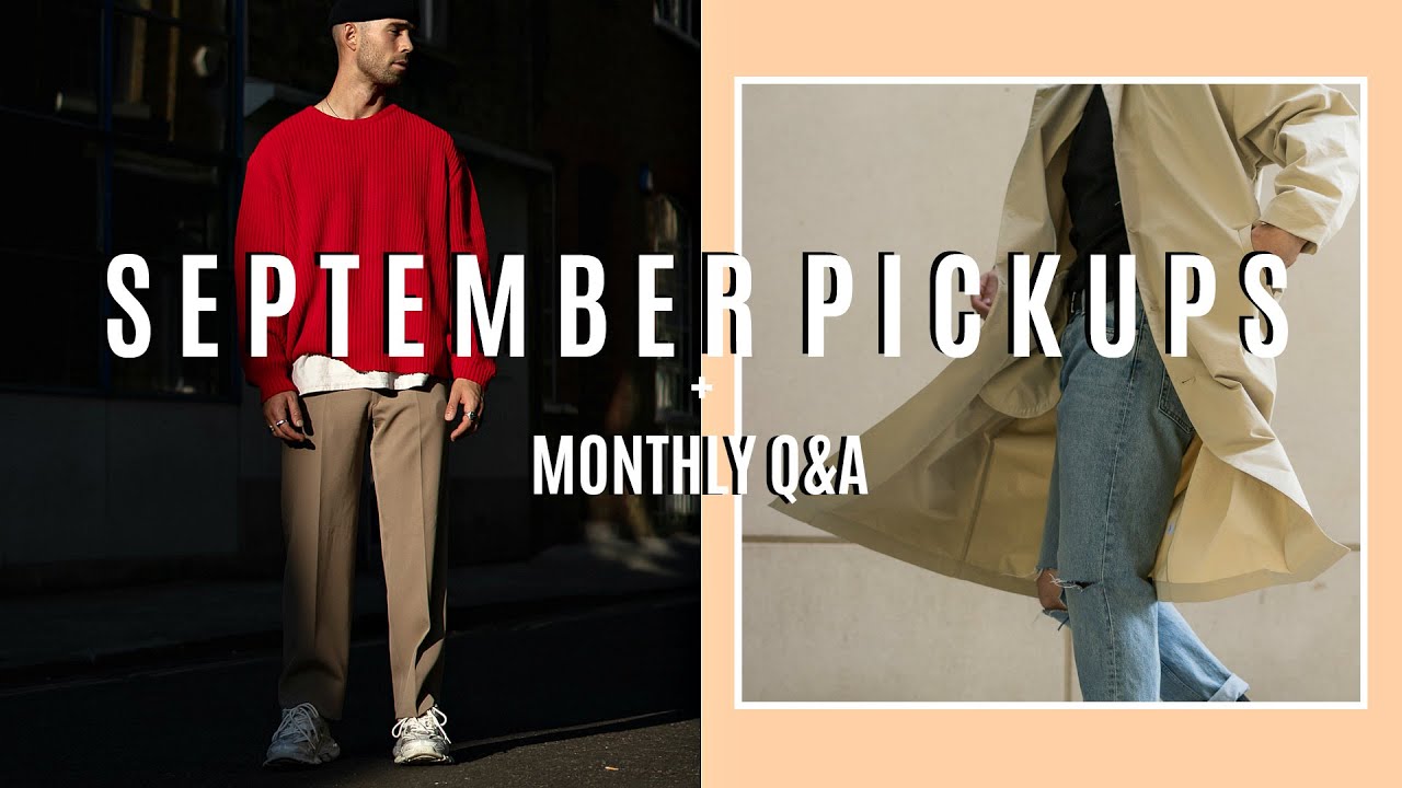 Daniel Simmons' September Fashion Picks & Mental Health Insights